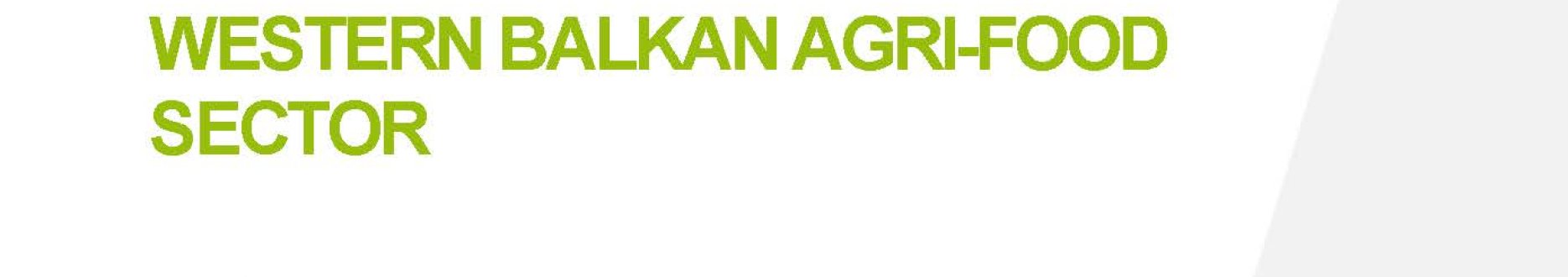 Skilling up the Western Balkans agri-food sector: Serbia