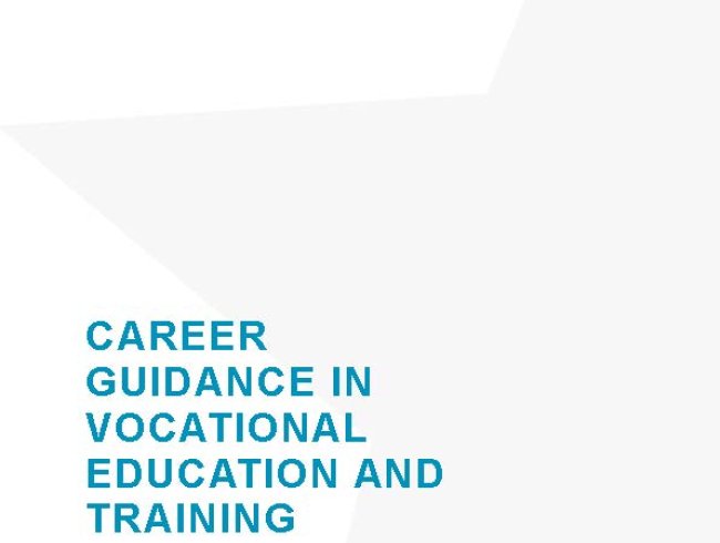 Career guidance in vocational education and training cover